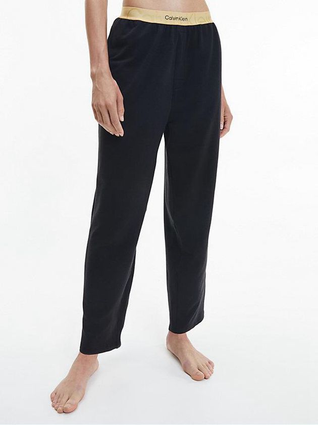 Calvin Klein USA Pyjama - Embossed Icon Womens Pants Black 0824516-JE